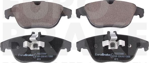 Тормозные колодки Eurobrake. Артикул 5502223368