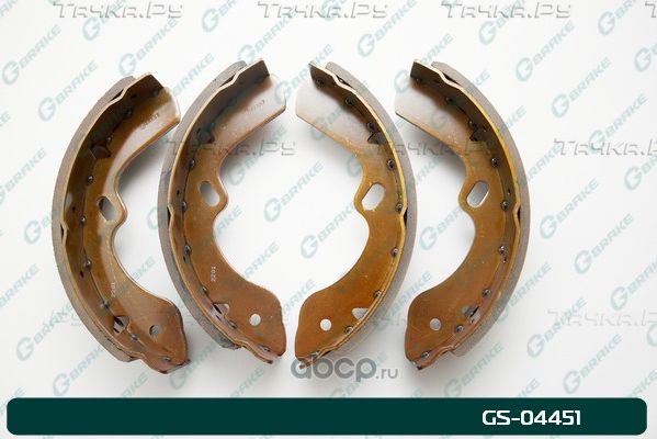 Колодки тормозные барабанные (G-Brake). Артикул GS04451