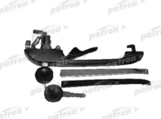Ручка двери Patron передняя правая для Volkswagen Passat B2 1979-1988. Артикул P20-0001R