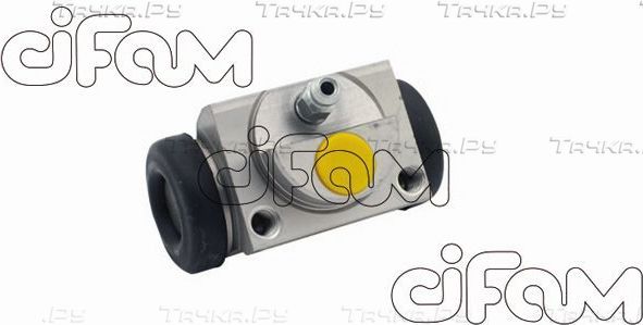 Тормозной цилиндр Cifam (алюминий) задний для Nissan Micra V 2005-2026. Артикул 101-846