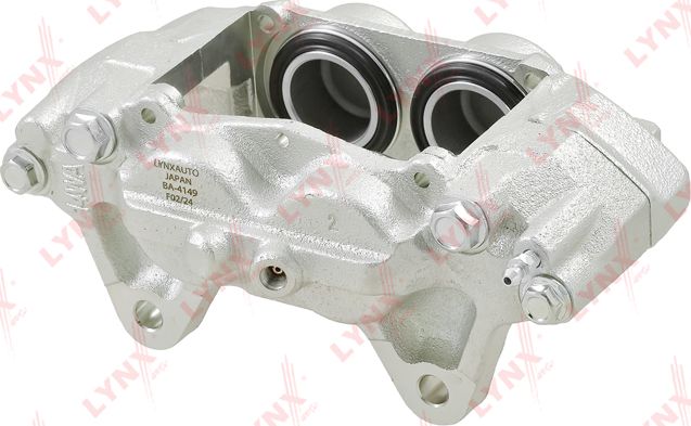 Тормозной суппорт LYNXauto передний левый для Lexus GX II 2010-2026. Артикул BA-4149
