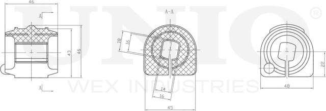 Втулка стабилизатора (Unio). Артикул RMP-10051