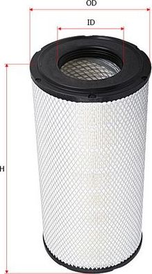 Воздушный фильтр Sakura. Артикул A-8577