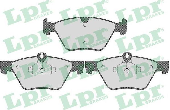 Тормозные колодки LPR. Артикул 05P1523