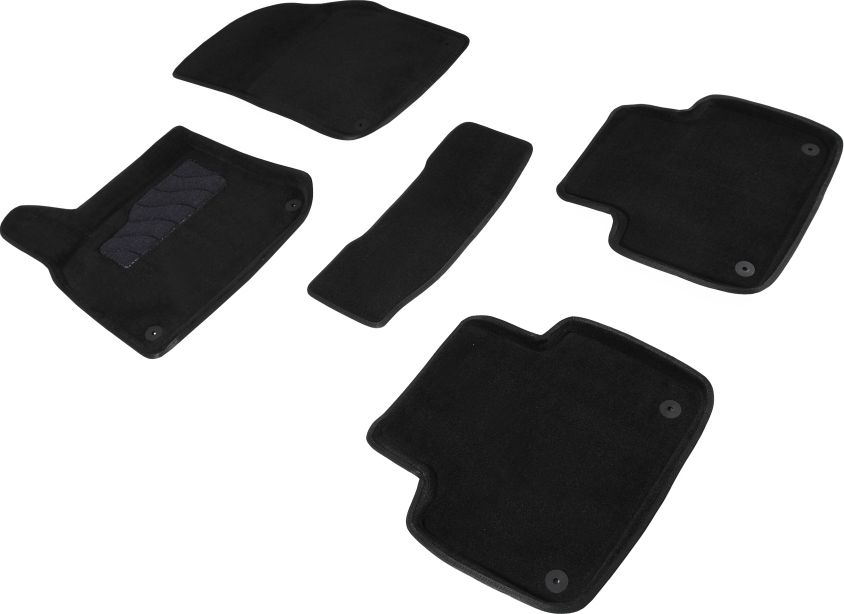 Коврики Seintex 3D ворсовые для салона Volkswagen Touareg III 2018-2026. Артикул 91334