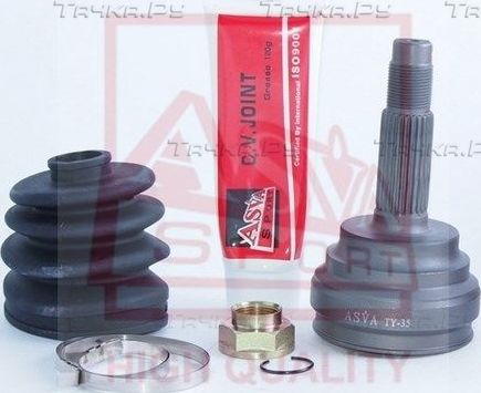 Шрус наружный (граната) Asva передний для Toyota Raum II 2003-2011. Артикул TY-35
