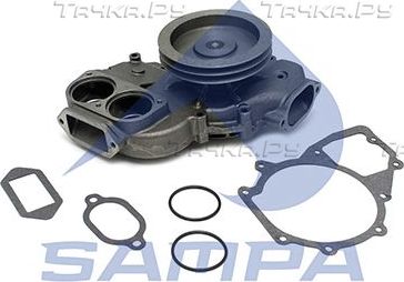 Помпа (водяной насос) Sampa для MAN TGX 2006-2026. Артикул 022.427