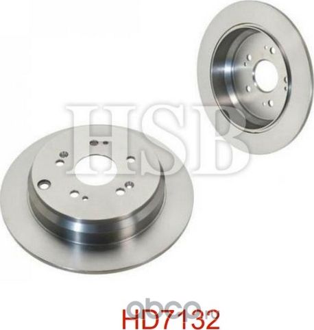 Диск тормозной зад. (HSB). Артикул HD7132