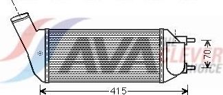 Интеркулер AVA. Артикул PEA4341
