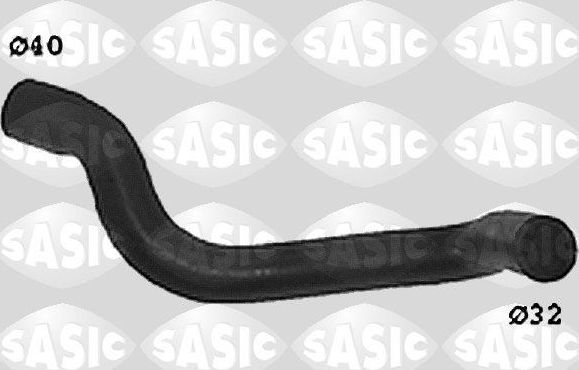 Патрубок радиатора (системы охлаждения) Sasic. Артикул SWH4240