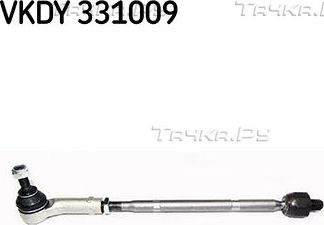 Рулевая тяга поперечная SKF правая для Volkswagen Bora 1998-2013. Артикул VKDY 331009