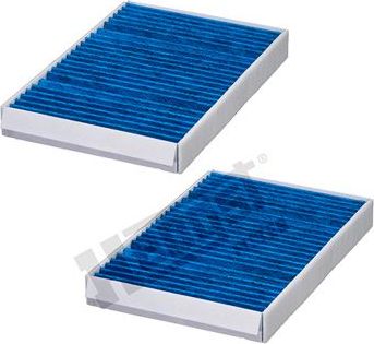 Салонный фильтр Hengst. Артикул E3939LB-2