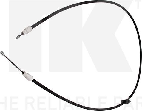 Трос ручника (тросик ручного тормоза) NK передний для Mercedes-Benz CLS II (C218) 2011-2017. Артикул 903391