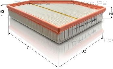 Воздушный фильтр  Tecneco Filters. Артикул AR1706PMS
