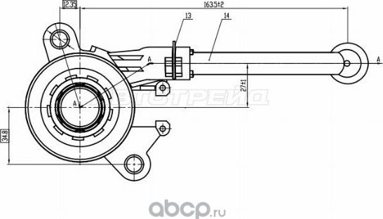 BЫЖИMHOЙПOДШИПHИKNISSANRENAULT15D (SAT). Артикул ST306206299R