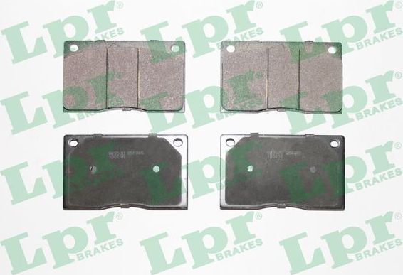 Тормозные колодки LPR для Jaguar XJS 3 1985-1996. Артикул 05P386