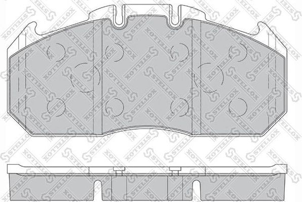 Тормозные колодки Stellox. Артикул 85-01425-SX