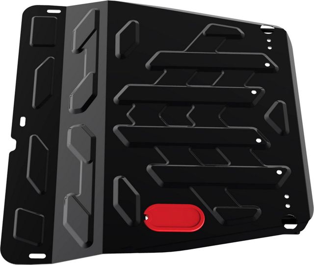 Защита АвтоБРОНЯ для картера и КПП SsangYong Actyon II 2010-2026. Артикул 111.05307.2