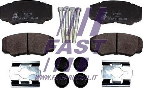Тормозные колодки Fast. Артикул FT29109