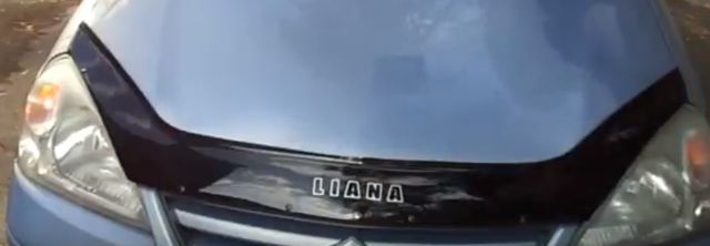 Дефлектор VT52 для капота Suzuki Liana 2001-2007. Артикул SZ03VT