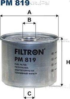 Топливный фильтр Filtron для Aro 10 1988-2006. Артикул PM 819