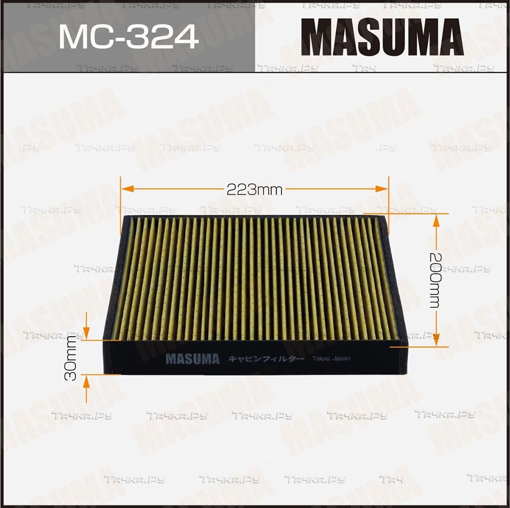 Салонный фильтр Masuma. Артикул MC-324