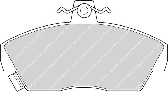 Тормозные колодки Ferodo Premier передние для Rover 400 I (R8) 1990-1998. Артикул FDB608