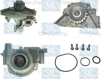 Помпа (водяной насос) Saleri/SIL для Fiat Ulysse I 2000-2002. Артикул PA1460
