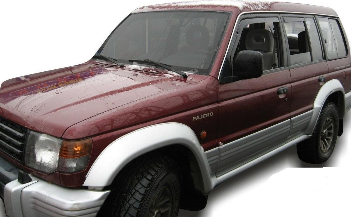Дефлекторы Heko для окон Mitsubishi Pajero Pinin 1998-2007. Артикул 23330
