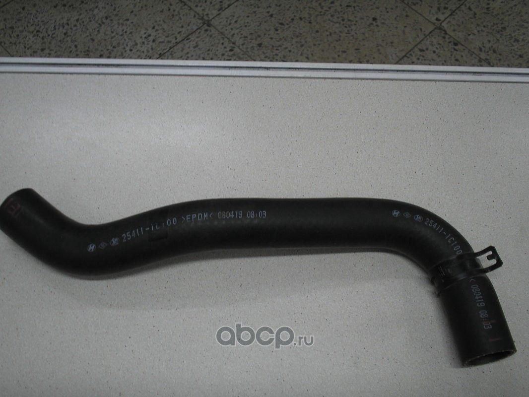 Патрубок радиатора (системы охлаждения) Hyundai / KIA. Артикул 254111C100