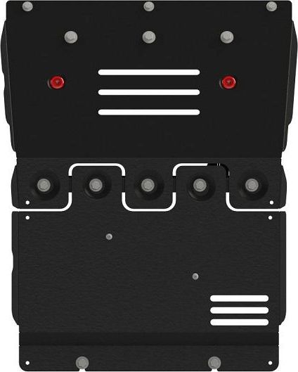 Защита Шериф (2 мм) для картера Haval H9 2018-2026. Артикул 28.4631