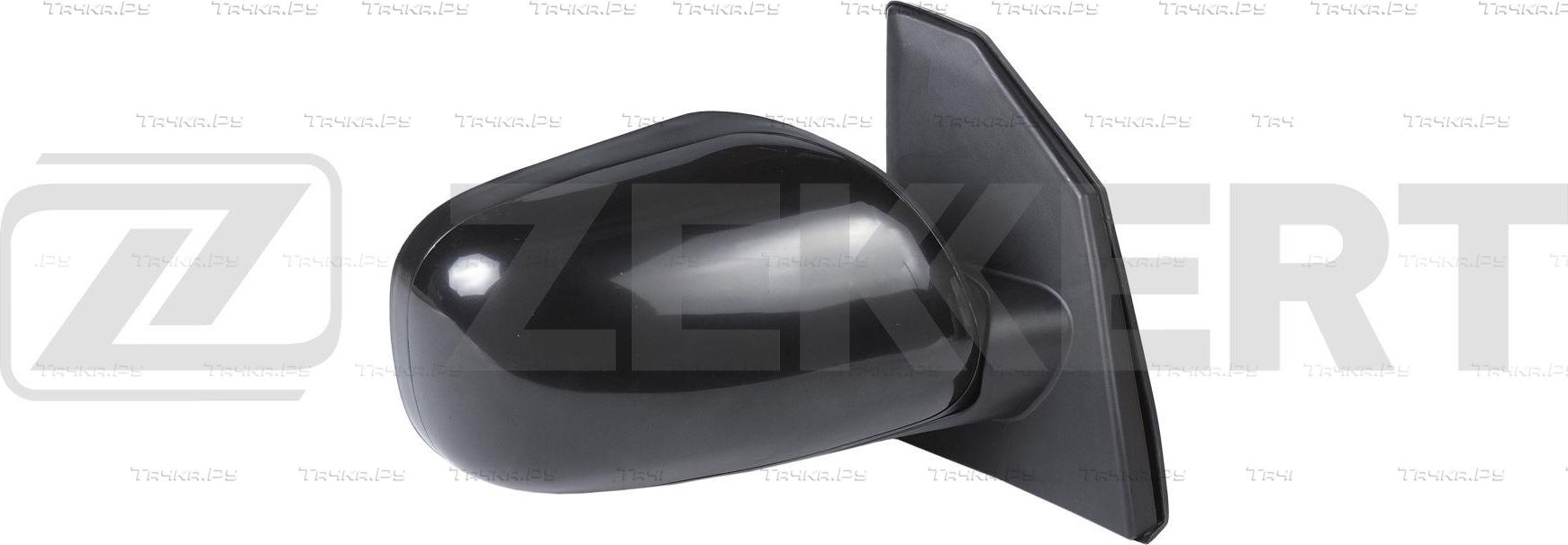 Зеркало боковое (в сборе) Zekkert правое для Toyota Corolla E120, E130 2001-2008. Артикул SP-4345