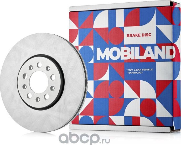 Диск тормозной передний вентилируемый D286,8мм SKODA FABIA I (6Y2) VOLKSWAGEN G (Mobiland). Артикул 416110131
