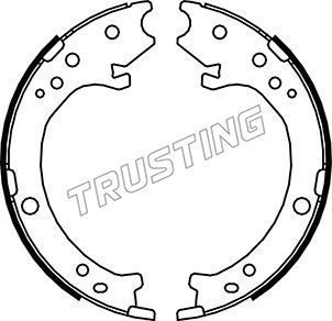 Тормозные колодки (стояночная тормозная система) Trusting. Артикул 044.025