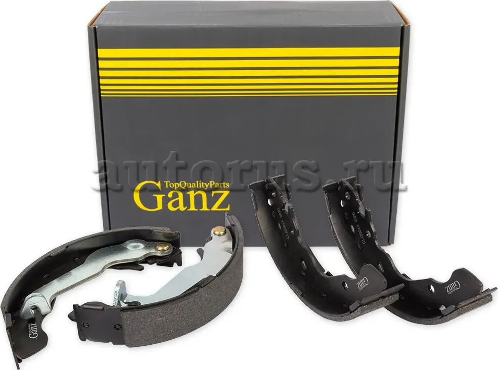 Колодки барабанные (Ganz). Артикул GIJ20014