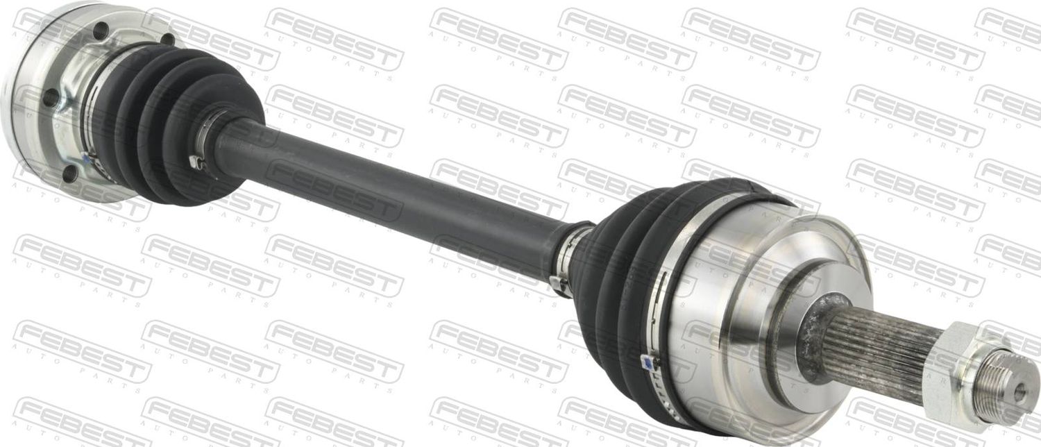 Полуось (привод в сборе, приводной вал) Febest. Артикул 1614-639646