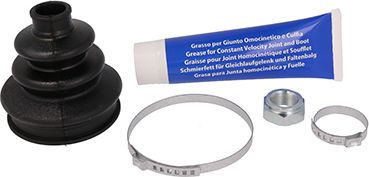 Пыльник шруса (комплект) Metelli (резина). Артикул 13-0004