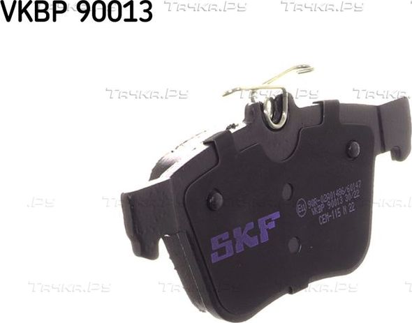 Тормозные колодки SKF задние для Audi A3 III (8V) 2012-2026. Артикул VKBP 90013