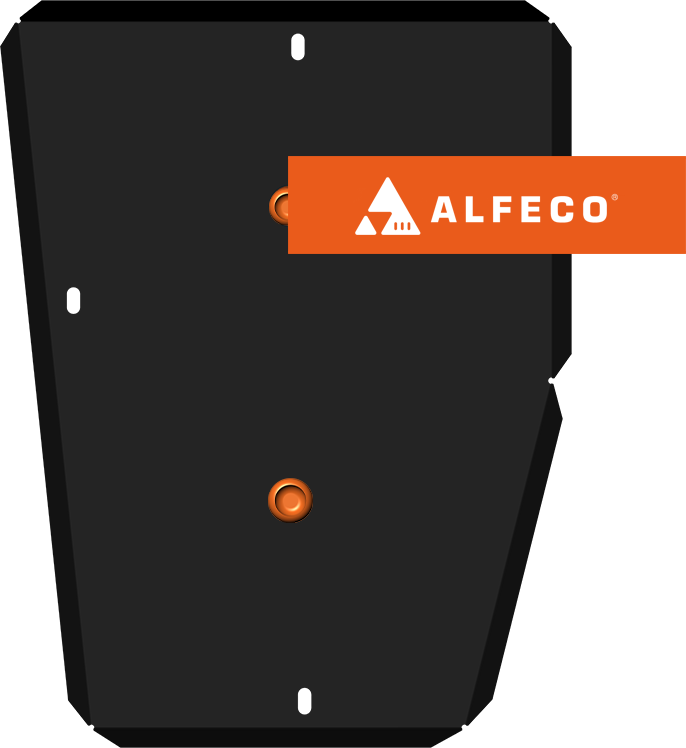 Защита Alfeco для топливного бака Exeed VX 2021-2026. Артикул ALF.61.04
