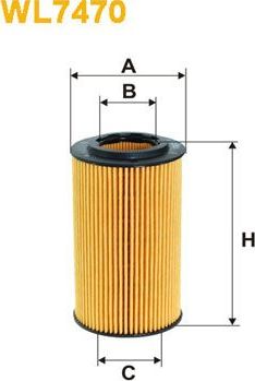Масляный фильтр WIX Filters. Артикул WL7470