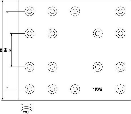 Тормозные накладки Textar. Артикул 1934202