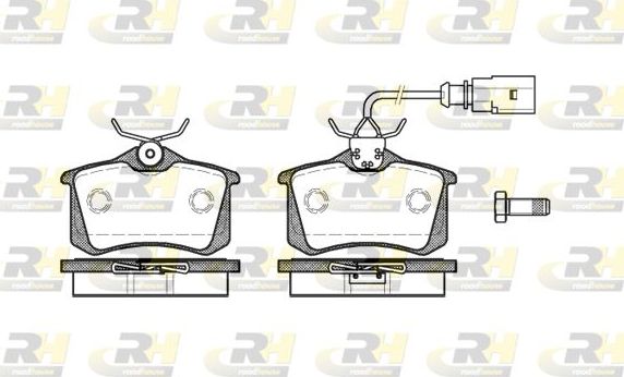 Тормозные колодки RoadHouse. Артикул 2263.51