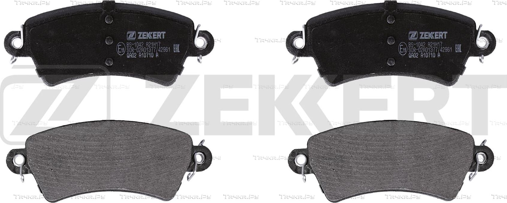 Тормозные колодки Zekkert. Артикул BS-1042