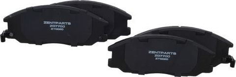 Тормозные колодки Zentparts. Артикул Z07700