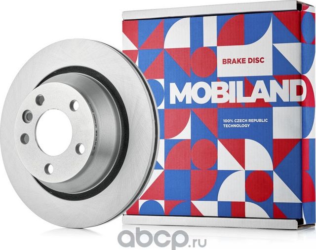 Диск тормозной задний вентилируемый D314мм VOLKSWAGEN TOUAREG (7LA, 7L6, 7L7) (Mobiland). Артикул 416201191