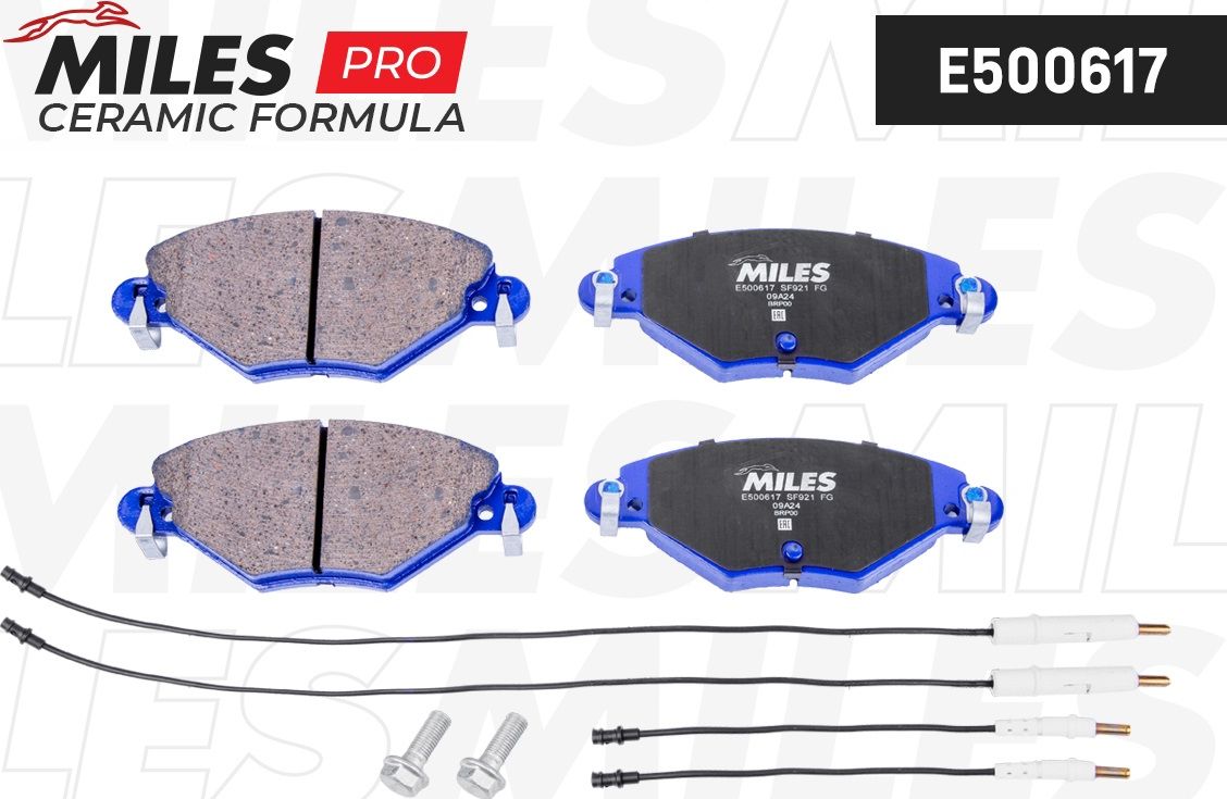 Тормозные колодки Miles. Артикул E500617