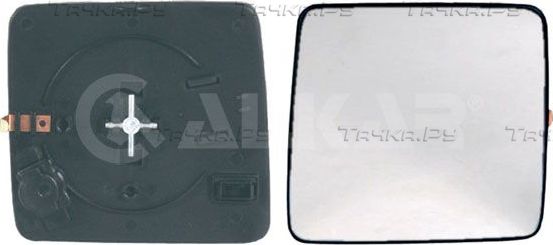 Зеркальное стекло бокового зеркала Alkar. Артикул 6402542