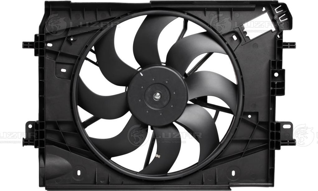 Вентилятор радиатора двигателя Luzar для Lada XRAY I 2016-2026. Артикул LFK 0979