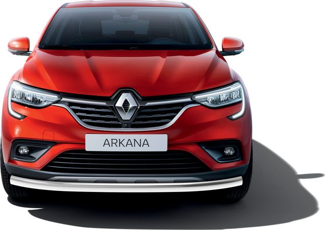 Защита Rival переднего бампера d57 для Renault Arkana 2019-2026. Артикул R.4705.002