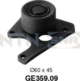 Направляющий (ведущий) ролик ремня ГРМ NTN / SNR. Артикул GE359.09